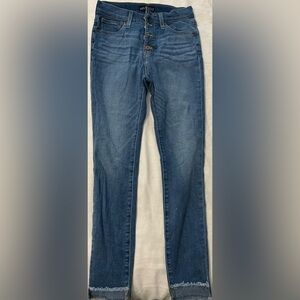 Woman's j.crew Blue Jeans